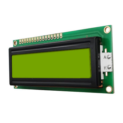59,46 x 5,96 mm 16 x 1 znakowy wyświetlacz LCD z białym podświetleniem HTM-1601A