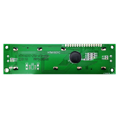 Monochromatyczny moduł znakowy LCD 1X16 z interfejsem MCU HTM1601C