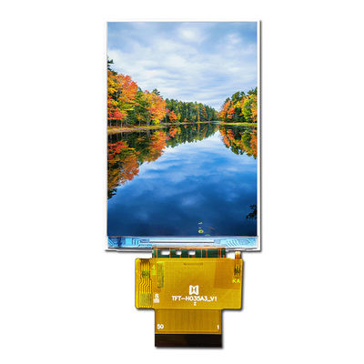 Uniwersalny 3,5-calowy wyświetlacz TFT LCD Czytelny w świetle słonecznym z kompatybilnym interfejsem TFT-H035A3HVIST5N50