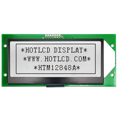 Monochromatyczny graficzny wyświetlacz LCD 128X48 COG z białym podświetleniem