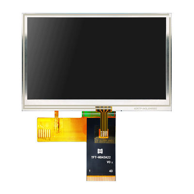 4,3-calowy rezystancyjny, szerokotemperaturowy wyświetlacz LCD SPI MCU czytelny w świetle słonecznym
