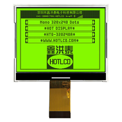 Moduł graficzny SPI COG LCD 320x240 ST75320 Wyświetlacz FSTN Pozytywny transfleksyjny HTG320240A
