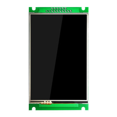 3,5-calowy wyświetlacz LCD 320X480 UART RS232 Rezystancyjny dotyk 200 cd / m2