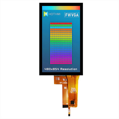 480x854 Pionowy panel LCD MIPI Uniwersalny wyświetlacz TFT 5-calowy monitor Pcap