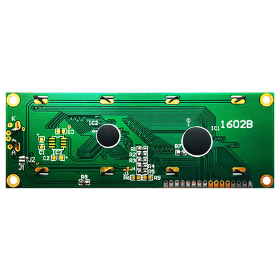 Średni wyświetlacz LCD 16x2 znaków z zielonym podświetleniem HTM1602B