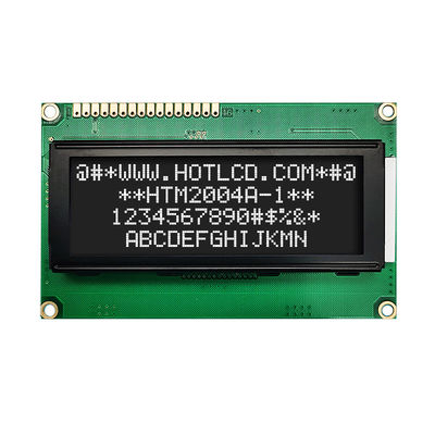 Znakowy ekran LCD oprzyrządowania 20x4 5x8 z kursorem HTM-2004A