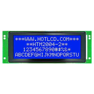 Wytrzymały moduł LCD 4X20 znaków z bocznym białym podświetleniem HTM2004-2