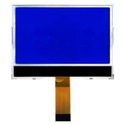 128X64 SPI Chip na szklanym wyświetlaczu LCD z białym podświetleniem bocznym HTG12864I