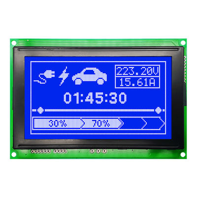 Graficzny moduł LCD 128X64 STN Szary wyświetlacz z białym podświetleniem bocznym