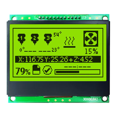 Graficzny wyświetlacz LCD 128X64 SPI FSTN z białym podświetleniem bocznym