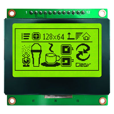 Moduł wyświetlacza graficznego FSTN 128x64 Standardowy moduł LCD COB