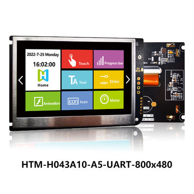 4,3-calowy MODUŁ UART TFT TFT LCD 480x272 PANEL WYŚWIETLACZA Z PŁYTĄ KONTROLERA LCD