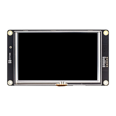 5-calowy inteligentny ekran szeregowy 800x480 UART TFT LCD Panel wyświetlacza z rezystancyjnym dotykiem