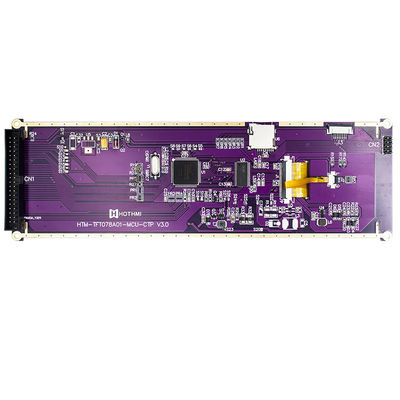 7,84-calowy wyświetlacz IPS TFT LCD w stylu paska 1280x400 MCU do monitora samochodowego