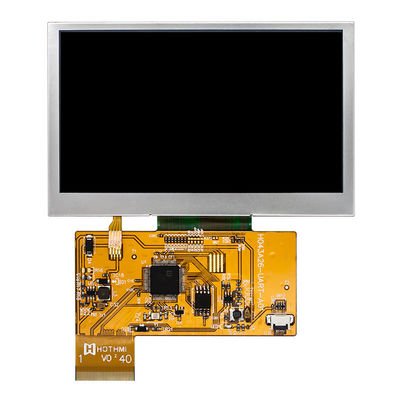 4,3-calowy ekran Smart Serial 800x480 UART TFT Czytelny w świetle słonecznym