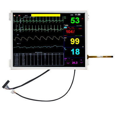 Panel wyświetlacza TFT o przekątnej 10,4 cala IPS Resistive Touch 1024x768 do urządzeń medycznych